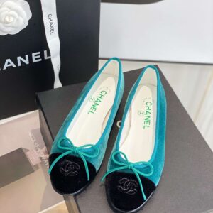 Alternative view of Chanel Ballet Flats Green For Women
