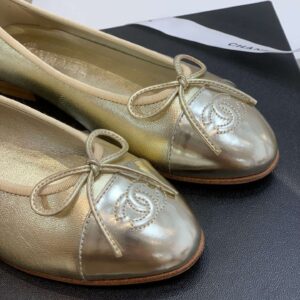 Alternative view of Chanel Ballet Flats Gold For Women