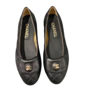 Chanel Ballet Flats Black For Women