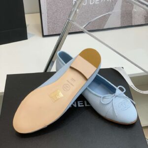 Alternative view of Chanel Ballet Flats Light Blue For Women