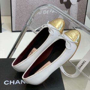 Alternative view of Chanel Ballet Flats White For Women