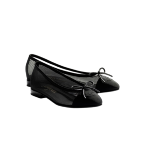 Chanel Ballet Flats Black Mesh For Women G02819-B23534-94305