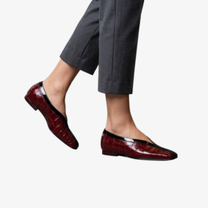 Alternative view of Chanel Ballet Flats Burgundy/ Black For Women G47182-B24263-U9719
