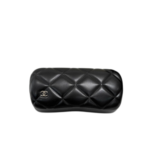 Chanel Black Hard Eyeglasses Case