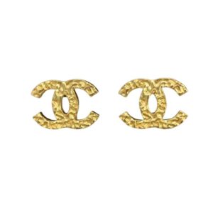 Chanel CC Earrings Gold For Women