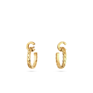 Chanel Coco Hoops Gold Hardware For Women J13161