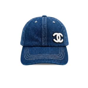 Chanel Cap Blue Denim