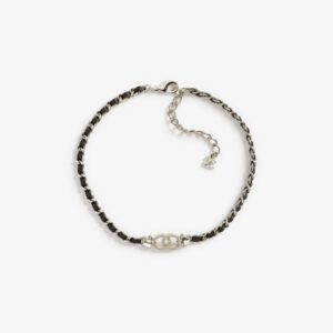 Chanel Choker Gold Black & Crystal For Women - ABG276-B21852-U3435