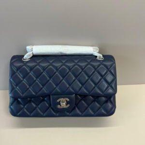 Alternative view of Chanel Classic 11.12 Handbag Navy Blue For Women 9.9in/25.5cm