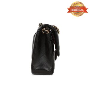 Alternative view of Chanel Classic Flap Bag Crossbody 10.2in/ 26cm Black Gold Hardware For Women