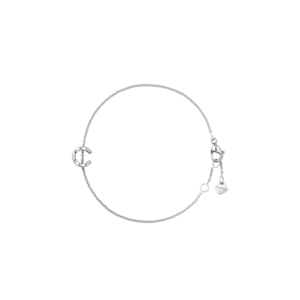 Chanel Coco Bracelet Silver Hardware For Women J12366