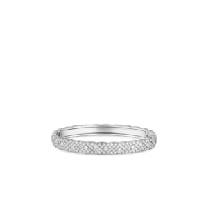 Chanel Coco Crush Bracelet Silver Hardware For Women J13644