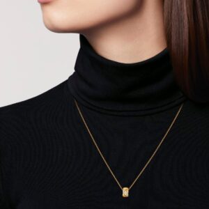Alternative view of Chanel Coco Crush Necklace Gold Hardware For Women J13707