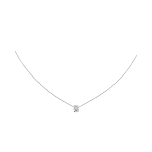 Chanel Coco Crush Necklace Silver Hardware For Women J13701