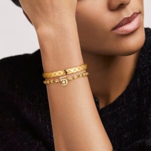 Alternative view of Chanel Eternal N°5 Bracelet Gold Hardware For Women J13666