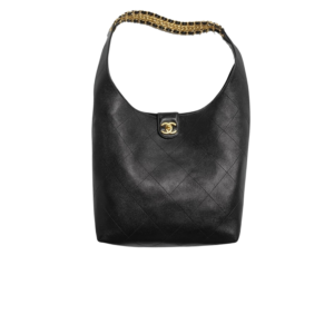 Chanel Hobo Large Bag 11.8in/30cm Black For Women AS5410-B19776-94305