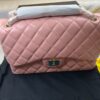 Chanel Classic Large Crossbody Bag 11.7in/ 30cm Light Pink Gold Hardware For Women A58600 Y04059 NW780 - Image 2