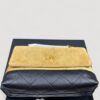 Chanel Flap Bag Large Crossbody 11.4in/ 29cm Beige/ Black Gold Hardware For Women AS5637 B20827 U1536 - Image 3