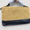 Chanel Flap Bag Large Crossbody 11.4in/ 29cm Beige/ Black Gold Hardware For Women AS5637 B20827 U1536 - Image 4