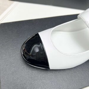 Alternative view of Chanel Logo CC Mary Jane White For Women