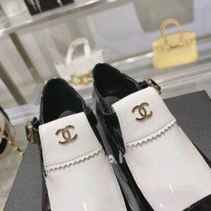 Alternative view of Chanel Mary Jane Loafers Hidden White For Women