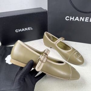 Alternative view of Chanel Mary Janes 24SS Dark Beige For Women