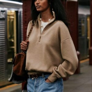 Alternative view of Chanel Maxi Flapbag Crossbody 12.6in/ 32cm Camel Suede Gold Hardware For Women AS6281-B24009-UA847