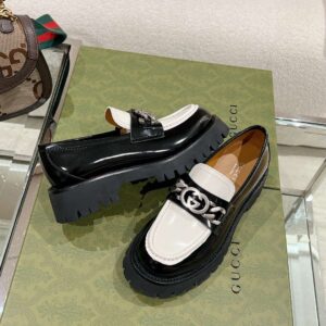 Alternative view of Chanel Moccasins Black/White For Women