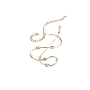 Chanel Necklace Gold For Women ABE254 B18058 NZS80