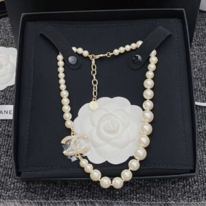 Alternative view of Chanel Pearl Necklace White For Women