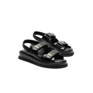 Chanel Sandals Black For Women G46339-X01000-94305
