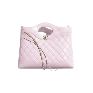 Chanel Shopping Tote Bag 14in/ 36cm Pink Gold Hardware For Women AS4854 B16220 NW784