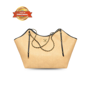 Chanel Shopping Maxi Tote Bag 23.2in/ 59cm Dark Beige Gold Hardware For Women AS5463-B22594-U5558