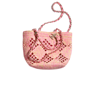 Chanel Shopping Small Tote Bag 12.5in/ 32cm Pink Gold Hardware For Women AS4714 B15546 NW425
