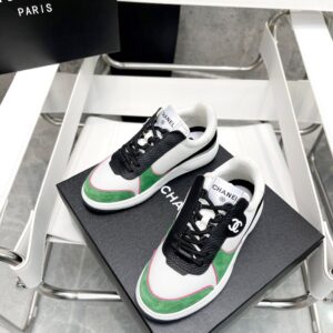 Alternative view of Chanel Sneakers White/Green For Women, Women’s Shoes