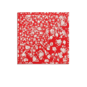 Chanel Square Scarf Red For Women