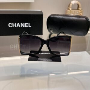 Alternative view of Chanel Square Sunglasses Black For Women A71545 X06081 S2216