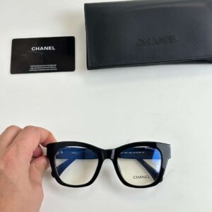 Chanel Square Sunglasses Black For Women
