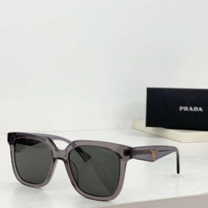 Alternative view of Prada Sunglasses Squares Gradient Dark Grey