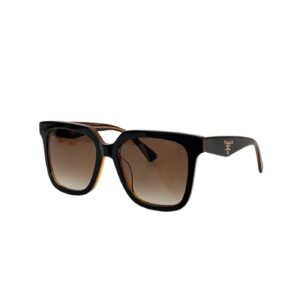 Prada Sunglasses Squares Gradient Brown