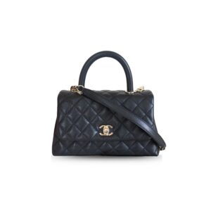 Alternative view of Chanel Coco With Top Handle Bag Black For Women 9.4in/24cm
