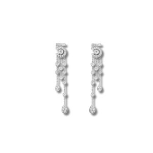 Chanel Eternal N°5 Transformable Earrings White Gold For Women J12417