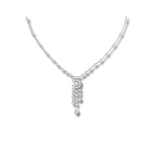 Chanel Eternal N°5 Necklace White Gold For Women J11998