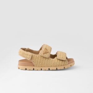 Alternative view of Prada Crochet Sandals Beige For Women 1X440N_2C2T_F0018_F_020