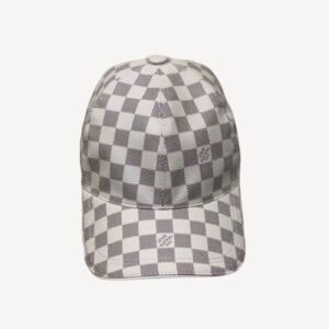 Louis Vuitton Damier Azur Cap White For Men