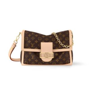 Louis Vuitton Dauphine Soft GM Bag For Women M47149- 28 Cm/ 11 Inches