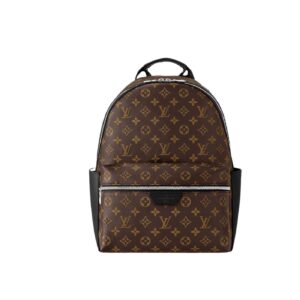 Louis Vuitton Discovery PM Backpack 15in/ 38cm Brown/ Black Monogram Palladium Hardware For Men M46684