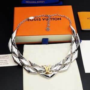 Alternative view of Louis Vuitton Donkey Necklace Silver For Women