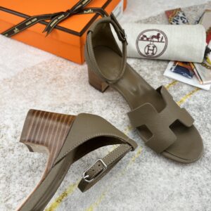 Alternative view of Hermes Encens 50 Sandal Dark Greige For Women