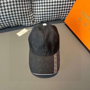 Louis Vuitton Epi Monogram Cap Black For Men